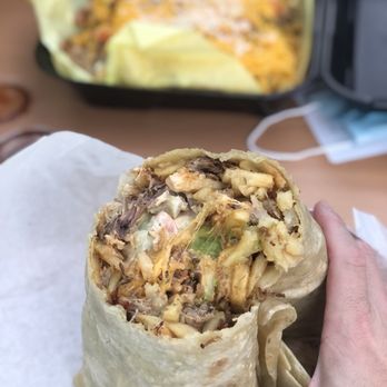 Cali Tacos - Angel Burrito Can't go wrong getting one of these even if your not going to eat the whole darn thing - Mexican Near Me - Orange, California