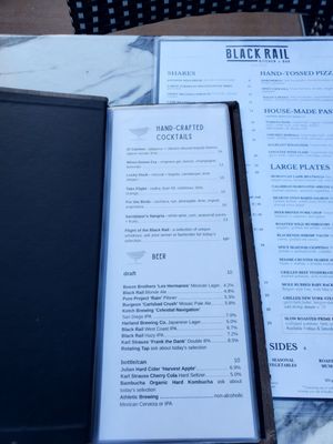 Menu photo 2 Black Rail Kitchen + Bar Carlsbad, CA Menu photo 2 Black Rail Kitchen + Bar Carlsbad, CA