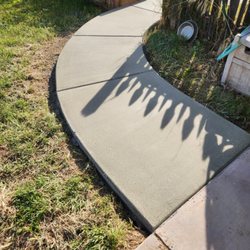 The Concrete Guy - Sidewalk from original patio