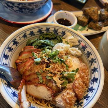 Gao Lhao - BBQ Pork, Cripsy Pork Belly, Onsen Egg - Thai Near Me - Seattle, Washington Gao Lhao - BBQ Pork, Cripsy Pork Belly, Onsen Egg - Thai Near Me - Seattle, Washington