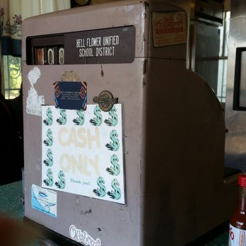 Uncle Bud's Kitchen - Even the cash register is ancient. I wonder if Bellflower Unified knows they have it. - Breakfast & Brunch Near Me - Bellflower, California