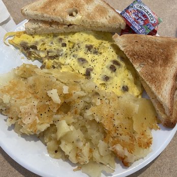 Exeter Family Restaurant - Sausage and cheese omelette. DELICIOUS - American Near Me - Reading, Pennsylvania Exeter Family Restaurant - Sausage and cheese omelette. DELICIOUS - American Near Me - Reading, Pennsylvania