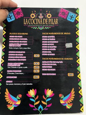 Menu photo 2 La Cocina De Pilar Laredo, TX Menu photo 2 La Cocina De Pilar Laredo, TX