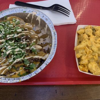 S-a Bbq - Smoked out Spud Brisket and Green Chile Mac and Cheese - Barbeque Near Me - Albuquerque, New Mexico