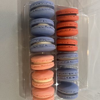 Petite Fleur Macarons - a variety of colors - Desserts Near Me Petite Fleur Macarons - a variety of colors - Desserts Near Me