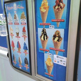 Mister Softee - a display of ice cream cones - Ice Cream & Frozen Yogurt Near Me Mister Softee - a display of ice cream cones - Ice Cream & Frozen Yogurt Near Me