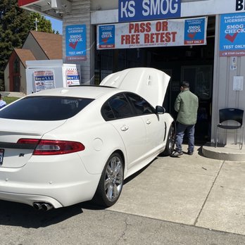 KS Smog - Smog time for the Jag - Smog Check Stations Near Me - San Leandro, California KS Smog - Smog time for the Jag - Smog Check Stations Near Me - San Leandro, California