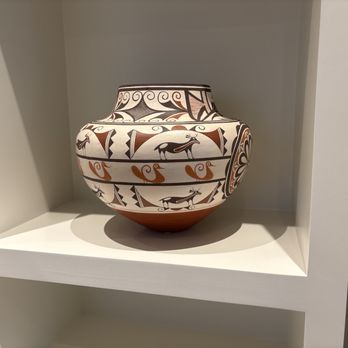 Dante Restorations - This pot had shattered into dozens of pieces. This picture is AFTER Marcos restored it. - Furniture Repair Near Me - Los Angeles, California