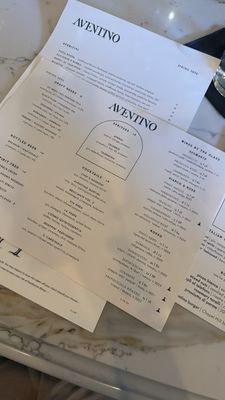 Menu photo 1 Aventino Cucina Bethesda, MD Menu photo 1 Aventino Cucina Bethesda, MD