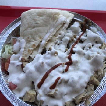 The Halal Guys - Small combo platter - Halal Near Me - Davie, Florida The Halal Guys - Small combo platter - Halal Near Me - Davie, Florida