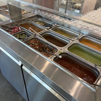 Dulce's Antojitos #2 - Salsa bar - Tacos Near Me - Walnut Creek, California