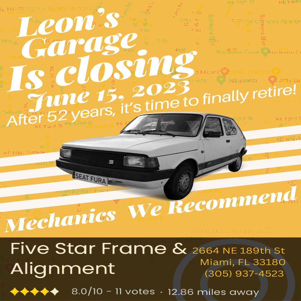 LEON’S GARAGE Updated August 2024 29 Reviews 360 NE 80th Ter