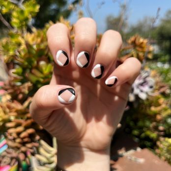 Speckled Nails & Spa - Simple modern perfection. Gel Design by Lynn... I'm absolutely loyal to Lynn she's the best! - Waxing Near Me - West Covina, California