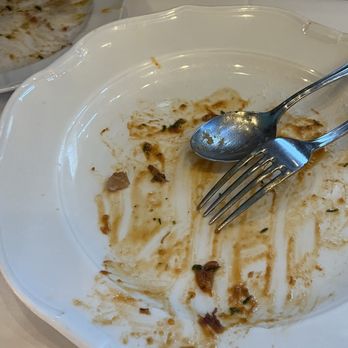 Osteria Mozza - Bone shard in the tagliatelle (ox tail ragu) - Italian Near Me - Los Angeles, California