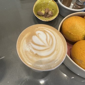 Plucky’s Cafe - Honey latte w almond milk - Cafes Near Me - Burlingame, California Plucky’s Cafe - Honey latte w almond milk - Cafes Near Me - Burlingame, California