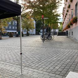 Zum kleinen Häuschen - Ausblick zum Marktplatz.