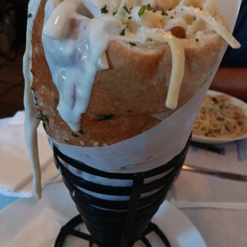 Amano - Chicken Alfredo fat boy - Pizza Near Me - Las Vegas, Nevada