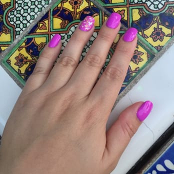 ChiChi Nails & Spa - Short square acrylics - Nail Salons Near Me - Riverside, California