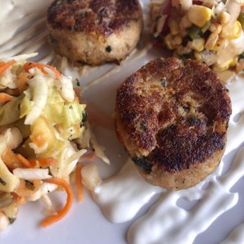 Casablanca - Crab Cakes (tiny & meh) - Seafood Near Me - Miami, Florida Casablanca - Crab Cakes (tiny & meh) - Seafood Near Me - Miami, Florida