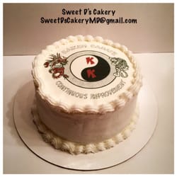 Sweet D's Cakery - A celebration cake for a karate student!