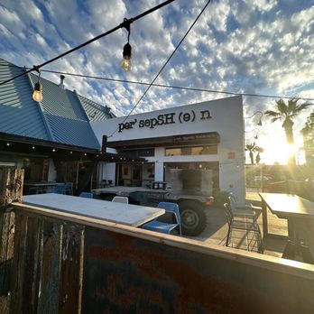 Persepshen - Outside patio - Beer, Wine & Spirits Near Me - Phoenix, Arizona