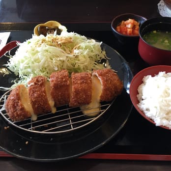 Yoko - Cheese tonkatsu up close (yummmm) - Japanese Near Me - Buena Park, California Yoko - Cheese tonkatsu up close (yummmm) - Japanese Near Me - Buena Park, California