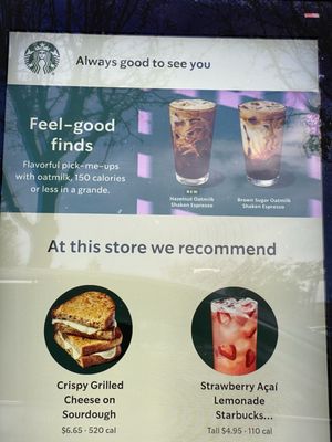Menu photo 2 Starbucks Sacramento, CA Menu photo 2 Starbucks Sacramento, CA