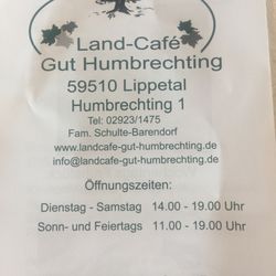 Land-Cafe Gut Humbrechting