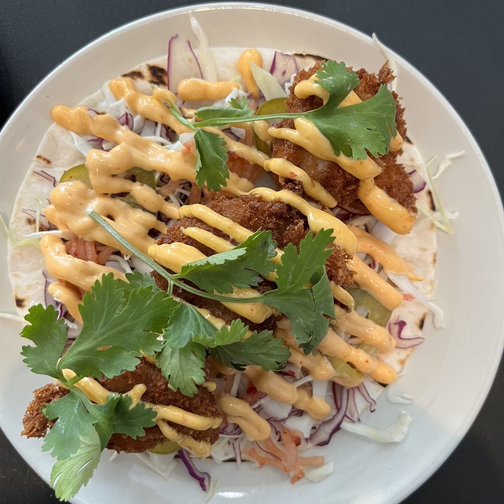 Speakeasy Ramen - Japans Jfc Taco with sriracha aoli. - Ramen Near Me - Springfield, Ohio Speakeasy Ramen - Japans Jfc Taco with sriracha aoli. - Ramen Near Me - Springfield, Ohio