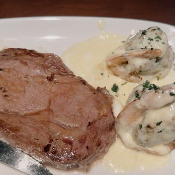 Tops American Grill, Bakery & Bar - 6oz. Ribeye Steak & Two Stuffed Shrimp - Diners Near Me - Schenectady, New York