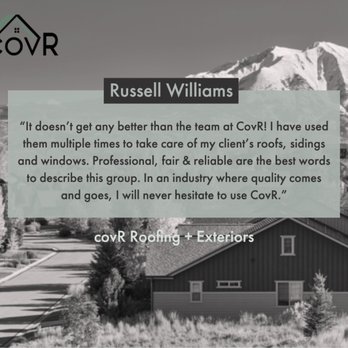covR Roofing + Exteriors - Roofing Near Me - Denver, Colorado