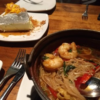 Malai Kitchen - Pretty much the perfect meal. (Jungle curry hot pot and coconut pie) - Thai Near Me - Dallas, Texas