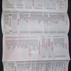Hop Shing - Menu