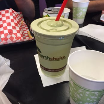 Katsu Burger - Green tea milkshake! - Burgers Near Me - Seattle, Washington