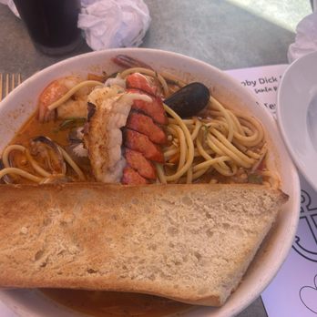Moby Dick Restaurant - Pasta Cioppino - American Near Me - Santa Barbara, California