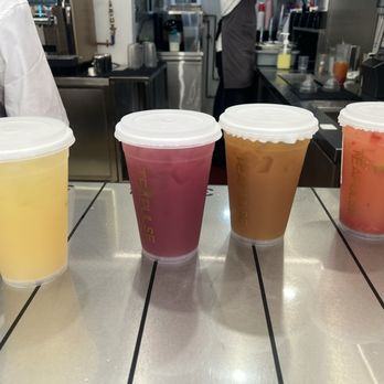Tea Pulse - Iced lemon fruit tea jumbos (jasmine, grape, Ceylon, strawberry) - Desserts Near Me - New York, New York Tea Pulse - Iced lemon fruit tea jumbos (jasmine, grape, Ceylon, strawberry) - Desserts Near Me - New York, New York