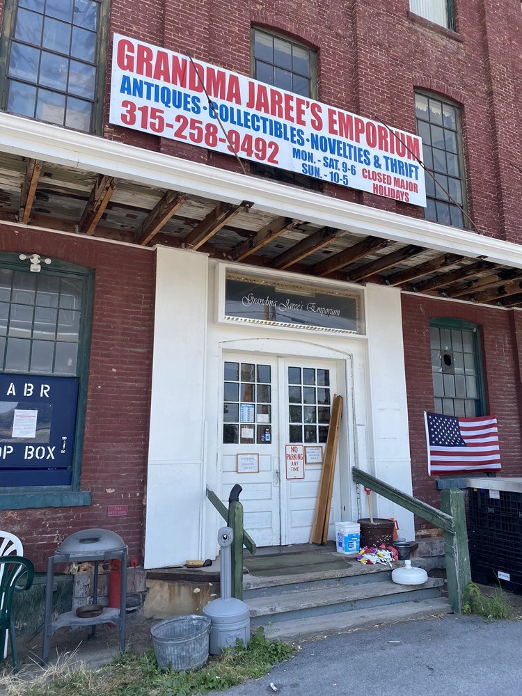 GRANDMA JAREE’S EMPORIUM Antiques 25 McMaster St, Auburn, NY
