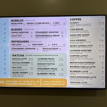Springly - Drink Menu - Vietnamese Near Me - Fresno, California
