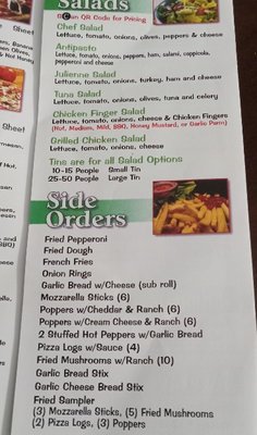 Menu photo 3 Joey's Pizza Maple Buffalo, NY