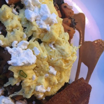 Four Friends Kitchen - another pic of my mushroom sweet potato and eggs - Southern Near Me - Denver, Colorado