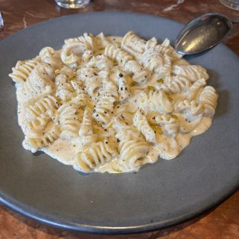 Rose Mary - Cacio E Pepe. Extremely rich and savory, very creamy and cheesy so you only need a little bit, save room for the other dishes! - Italian Near Me - Chicago, Illinois Rose Mary - Cacio E Pepe. Extremely rich and savory, very creamy and cheesy so you only need a little bit, save room for the other dishes! - Italian Near Me - Chicago, Illinois
