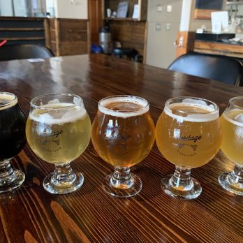 Heritage Bar & Kitchen - Beer Flight - New American Near Me - Spokane, Washington Heritage Bar & Kitchen - Beer Flight - New American Near Me - Spokane, Washington
