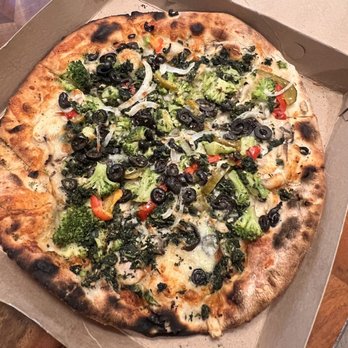 Modern Apizza - Veggie Bomb - Pizza Near Me - New Haven, Connecticut Modern Apizza - Veggie Bomb - Pizza Near Me - New Haven, Connecticut