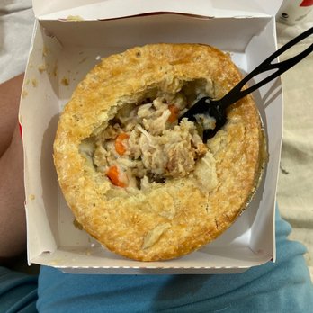 KFC - Popcorn chicken in a chicken pot pie - Chicken Wings Near Me - New Castle, Delaware KFC - Popcorn chicken in a chicken pot pie - Chicken Wings Near Me - New Castle, Delaware