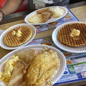 Waffle House - Two 2 Eggs Breaksfast &  All-Star Special Breakfast - Diners Near Me - Albuquerque, New Mexico