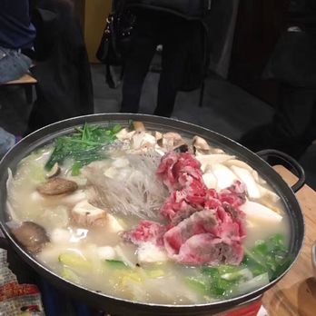 Five Senses - Beef soup hot pot - Korean Near Me - New York, New York