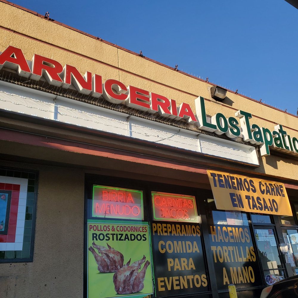 the front of the restaurant