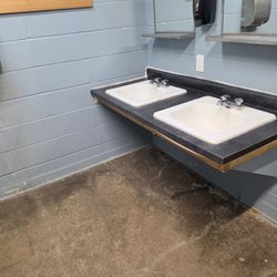 Spirit Mountain Campground - Women's bathroom told them there was no soap never did anything about it i ended up bring my own when I went there
