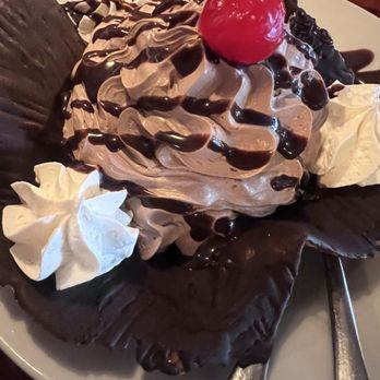 Capt. Anderson's Restaurant - Mousse W/ Pecan & Chocolate Edible Shell - Seafood Near Me - Panama City Beach, Florida