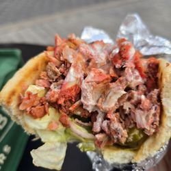 The Casbah - Halal Cart - So much meat!